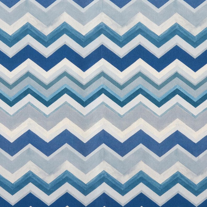Outdoor Fabric Canvas Serrated – blue,  image number 1