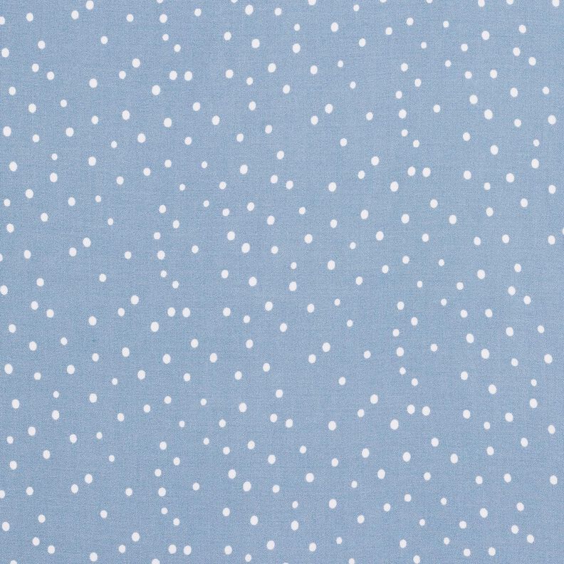 Dotty bamboo fabric – blue grey,  image number 1
