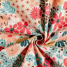 Cotton Poplin Cats on the Flower Meadow – natural,  thumbnail number 4