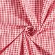 Gingham Stretch Cotton – red/white,  thumbnail number 4
