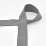 Elastic edging tape (folding elastic) matt [20 mm] – grey,  thumbnail number 1