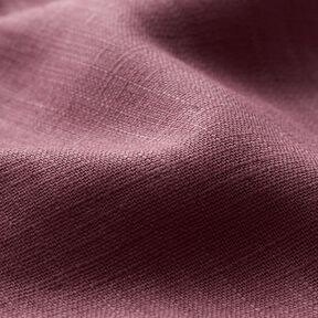 Linen fabric Ramie mix medium – dark dusky pink, 
