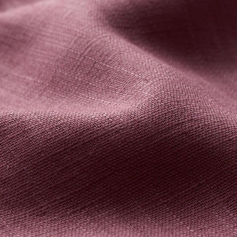 Linen fabric Ramie mix medium – dark dusky pink,  image number 2