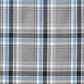 Stretch Trouser Fabric Tartan – grey/black, 