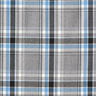 Stretch Trouser Fabric Tartan – grey/black,  thumbnail number 1