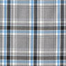 Stretch Trouser Fabric Tartan – grey/black,  thumbnail number 1