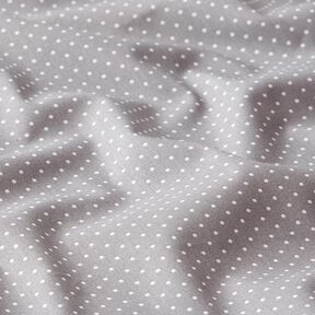Cotton Poplin Little Dots – grey/white, 