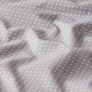 Cotton Poplin Little Dots – grey/white, 