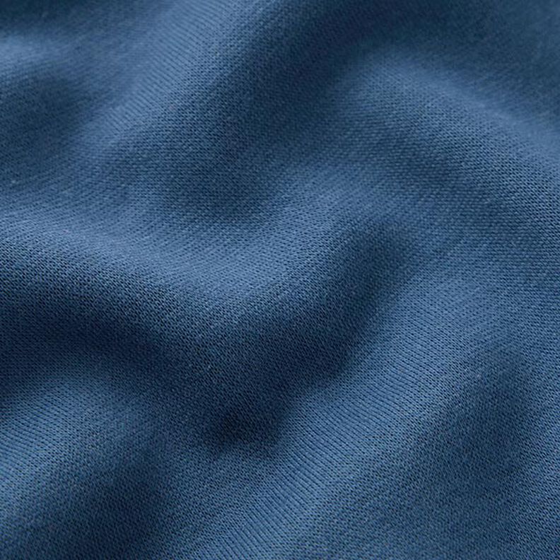 Brushed Sweatshirt Fabric – ocean blue,  image number 3
