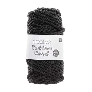 Creative Cotton Cord [5mm] | Rico Design – black, 