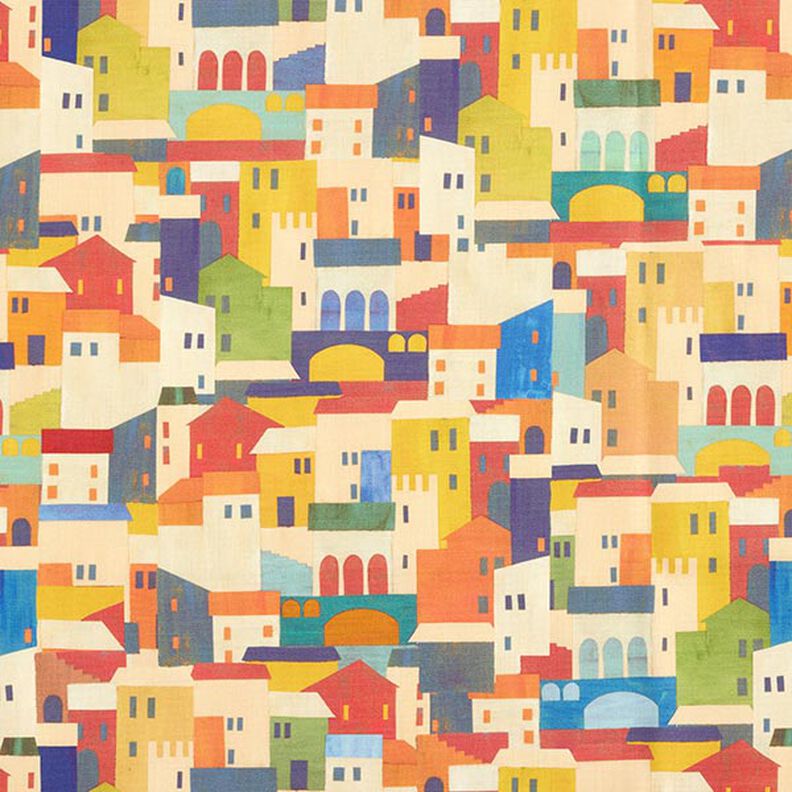 Outdoor Fabric Canvas Houses – light beige/carmine,  image number 1