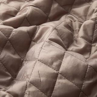 Quilted lining rhombus – taupe, 
