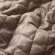 Quilted lining rhombus – taupe,  thumbnail number 3