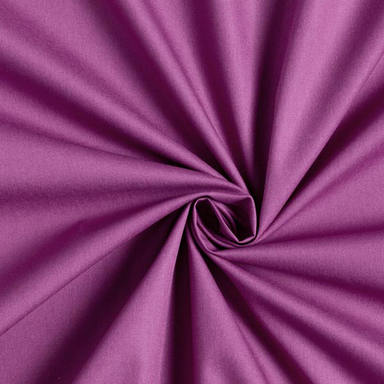 Cotton Poplin Plain – aubergine,  image number 1