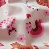 Coated Cotton playful kittens – rosé,  thumbnail number 2