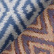 Outdoor fabric jacquard Ethno – blue,  thumbnail number 4
