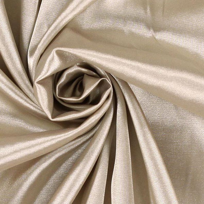 Stretch Satin – light beige,  image number 2