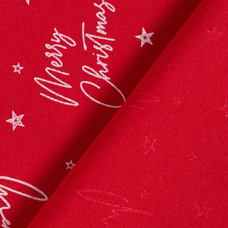 Decor Fabric Canvas Christmas greetings – red/white, image number 4