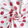 Cotton Jersey Shells Metallic – white/red,  thumbnail number 5