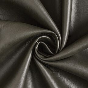 Upholstery Fabric Imitation Leather Embossed – stone grey, 