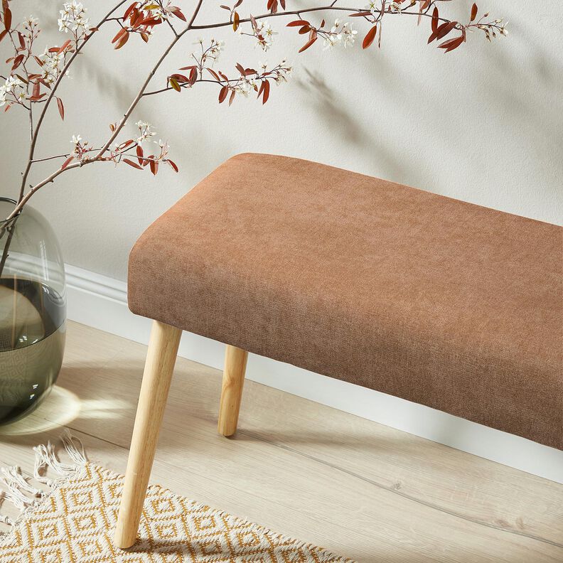Upholstery Fabric Fine Texture – light brown,  image number 5