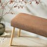 Upholstery Fabric Fine Texture – light brown,  thumbnail number 5