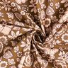 Cotton Cretonne Retro flowers – olive/rosé,  thumbnail number 3