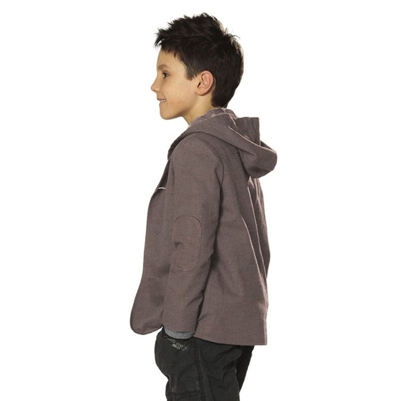 Light French Terry Plain – taupe,  image number 10