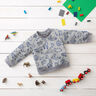 Sweatshirt Fabric Safari Animals | by Poppy – silver grey/royal blue,  thumbnail number 6