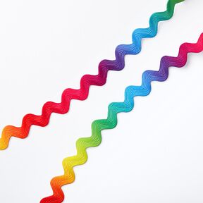 Rainbow rickrack [Ø 10 mm] – red, 