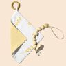 Double Gauze/Muslin cute ducklings – white/gold,  thumbnail number 6