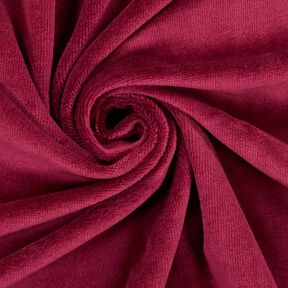 Plain Nicky Velour – burgundy, 