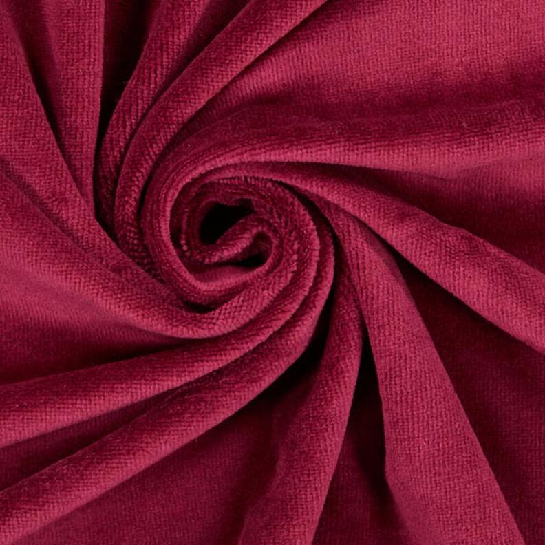 Plain Nicky Velour – burgundy,  image number 2