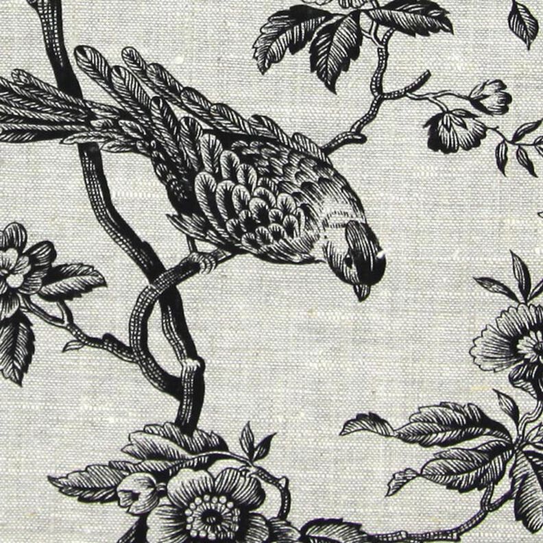 Decor Linen birds – black,  image number 1