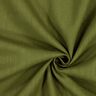 Linen fabric Ramie mix medium – dark olive,  thumbnail number 1