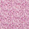 viscose fabric flower meadow – grape/white | Remnant 80cm,  thumbnail number 1