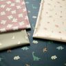 Raincoat Fabric birds Digital Print – light dusky pink,  thumbnail number 6