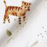 Cotton Poplin jungle animals Digital Print – white/anemone,  thumbnail number 4