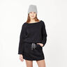 Knit Fabric Viscose Blend Plain – black,  thumbnail number 5