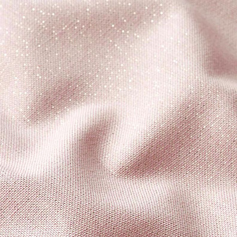 Decor Fabric Lurex Half-Panama – pink,  image number 2
