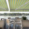 awning fabric Blurred Stripes – mustard/light green,  thumbnail number 11