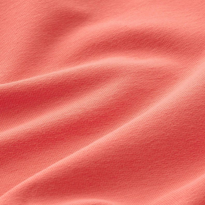 Light French Terry Plain – coral,  image number 2