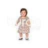 Baby-Dress with Bodysuit | Bodysuit, Burda 9347 | 62 - 92,  thumbnail number 6