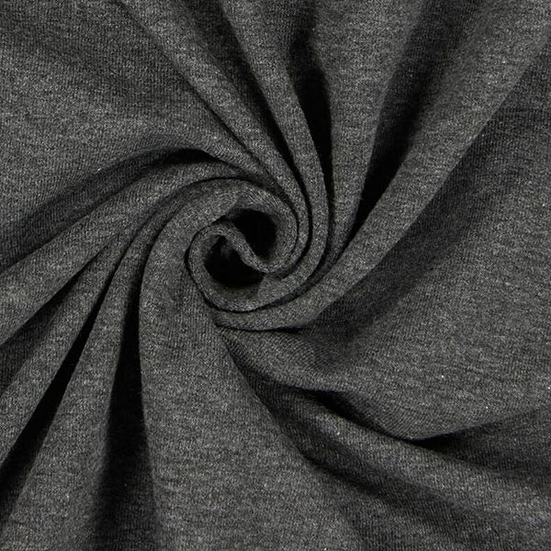 Light French Terry Mottled – anthracite,  image number 2