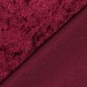 Panne velvet – burgundy,  thumbnail number 3