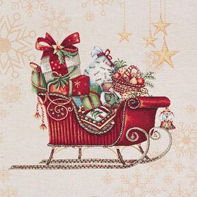 Tapestry Decor Fabric Panel Ice Skates – beige, 