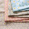 Decor Fabric Half Panama small daisies – natural/white,  thumbnail number 5