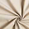 Linen fabric Stretch – beige,  thumbnail number 1