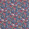 Cotton Cretonne assorted flowers – midnight blue,  thumbnail number 1