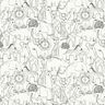 Cotton Jersey Bustling jungle animals – offwhite,  thumbnail number 1